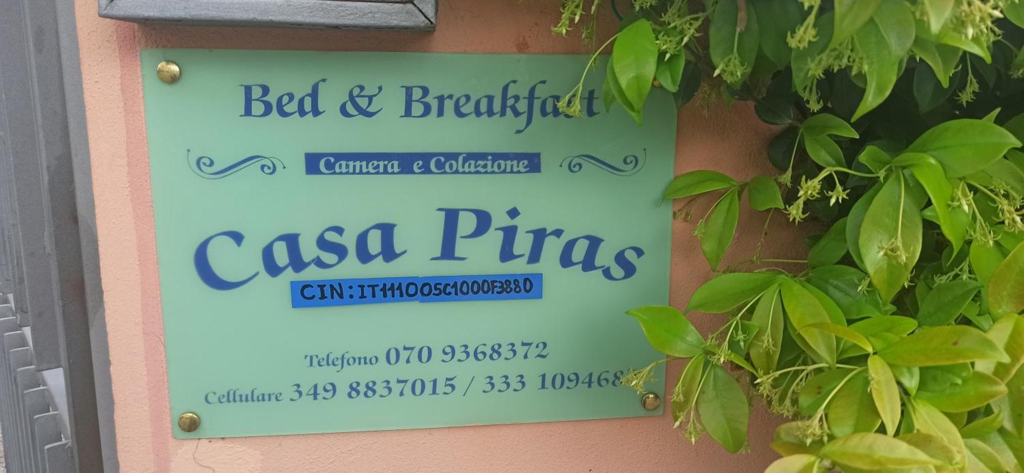 B&B Casa Piras Iun3880 Баруміні Екстер'єр фото